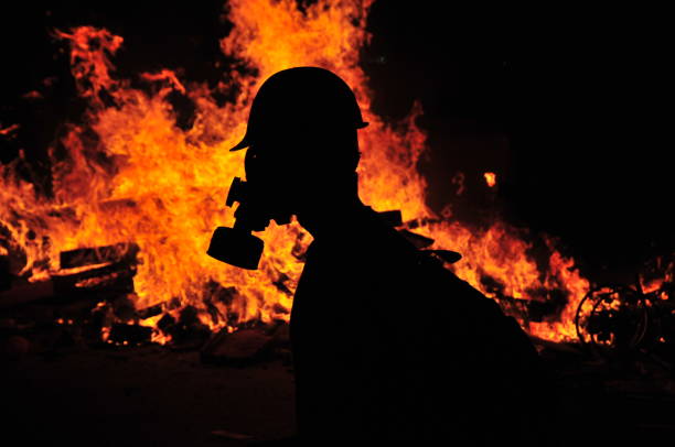 istock A Man in gas mask 1388364673