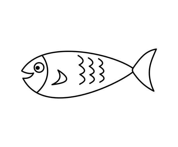 190+ Funny Fish Face Silhouette Stock Illustrations, Royalty-Free