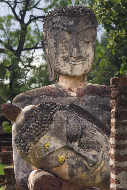 istock Ancient Buddha Statues at Wat Phra Kaeo 1388373073