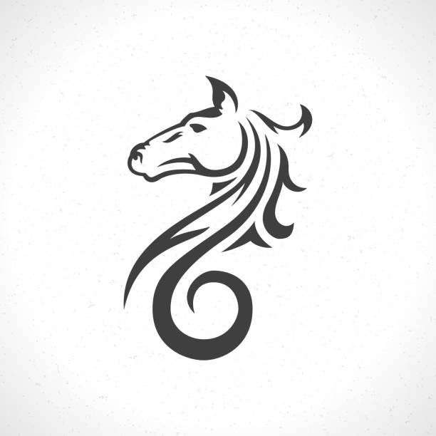 308 Traditional Horse Tattoo Illustrations & Clip Art - iStock