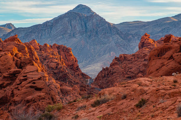 istock Scenic views at Valley of Fire 1388381553