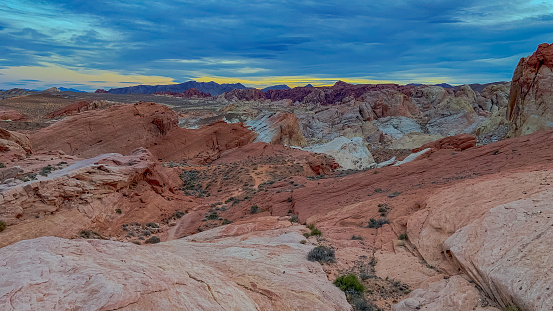 Scenic views at Valley of Fire
