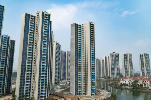 istock Buildings in real estate construction 1388382273