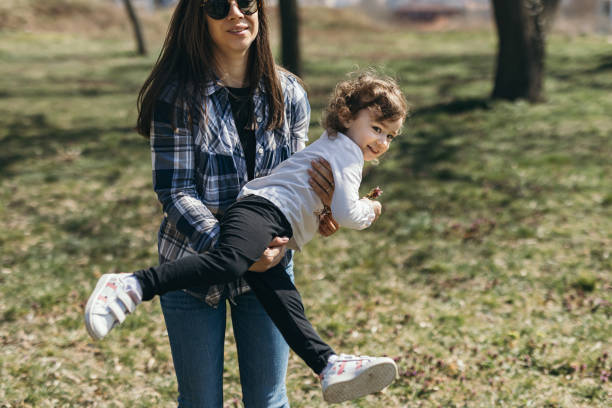 istock With mother is always fun outdoors 1388389308