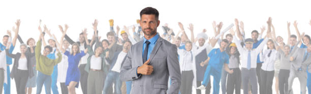 istock Business man with thumb up 1388394445