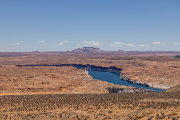 istock Lake Powell Arizona Landscape in a Severe Drought 1388397059