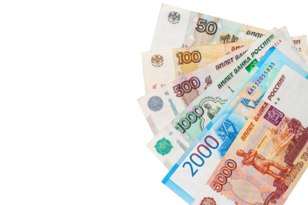 istock Banknotes of the Russian Federation. Russian money. 1388397708