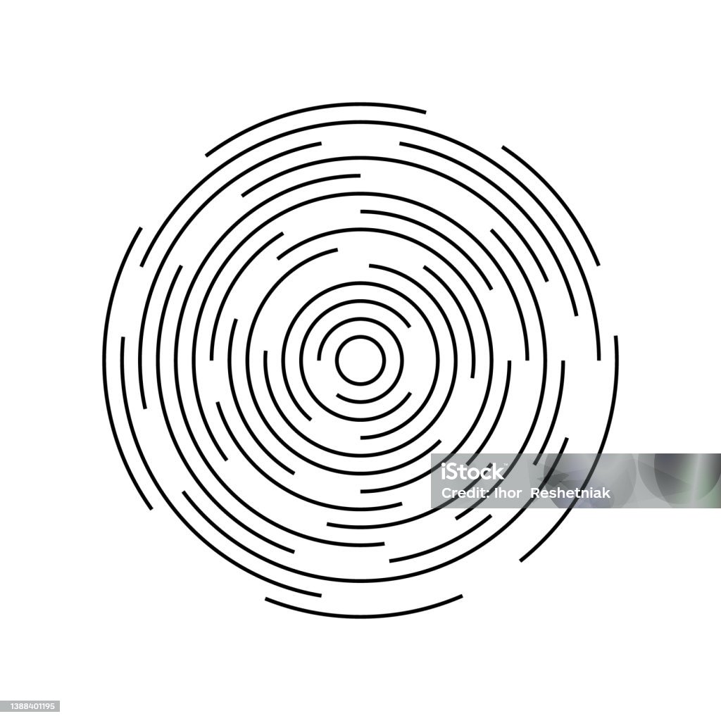 Vòng Tròn Đường Đồng Tâm Mô Hình Đường Tròn Hình Tròn Ripple Vòng ...