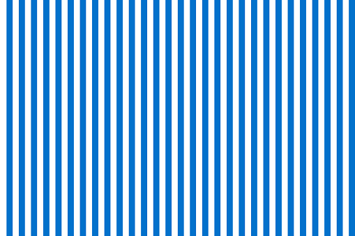 Blue stripes. Blue stripes on white background. Marine seamless pattern. Vertical lines. Navy texture. Modern wallpaper. Fashion backdrop. Vector.