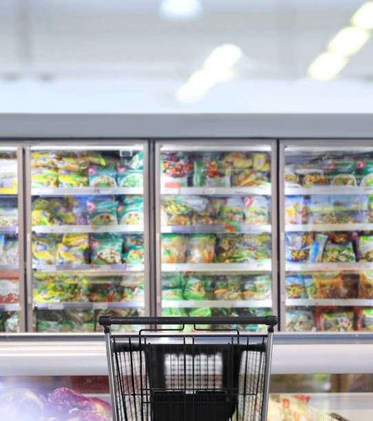 istock empty grocery cart in an empty supermarket 1388405558