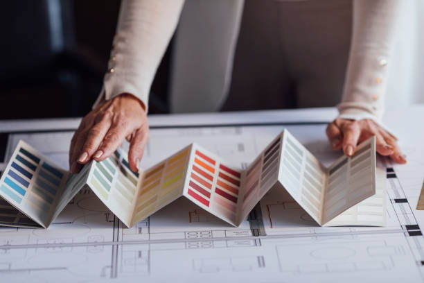 istock Anonymous Female Designer Working on a Project in her Home Studio 1388406163