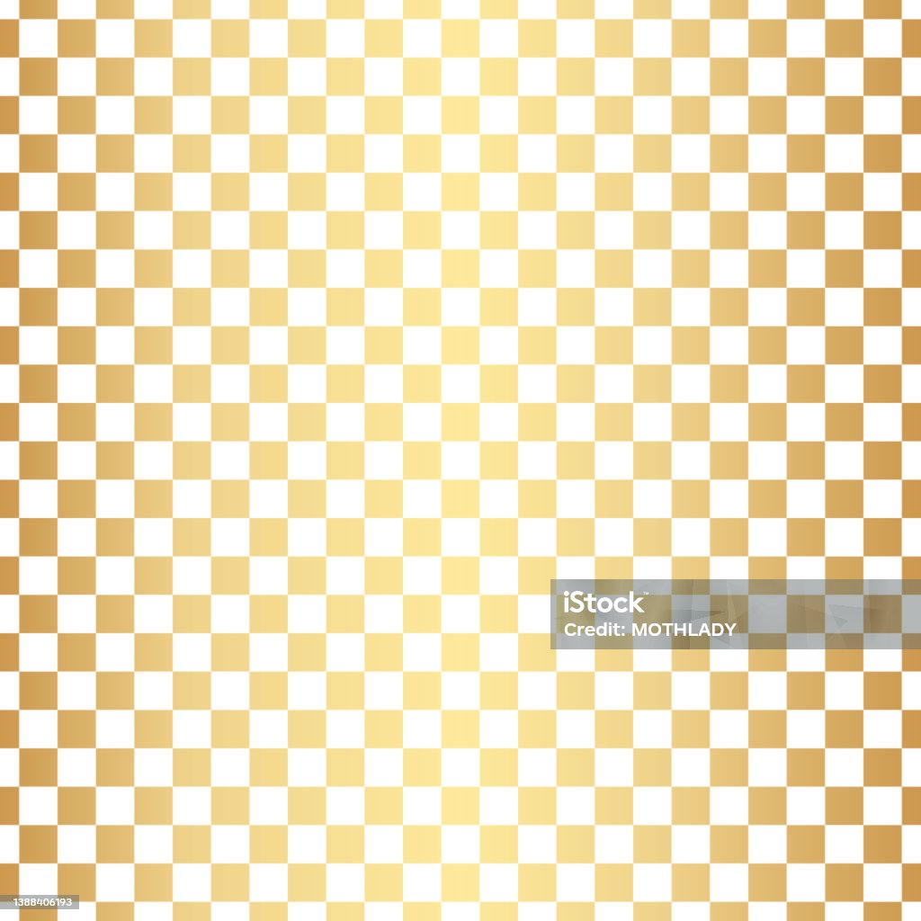 Checker Gold White Pattern White And Gold Checkered Pattern Background Gold Wallpaper Stock ...
