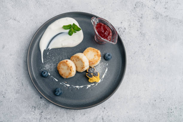 istock Cottage cheese pancakes 1388413618