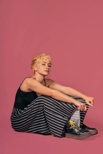istock Cool Young Girl in Studio Shot 1388413638