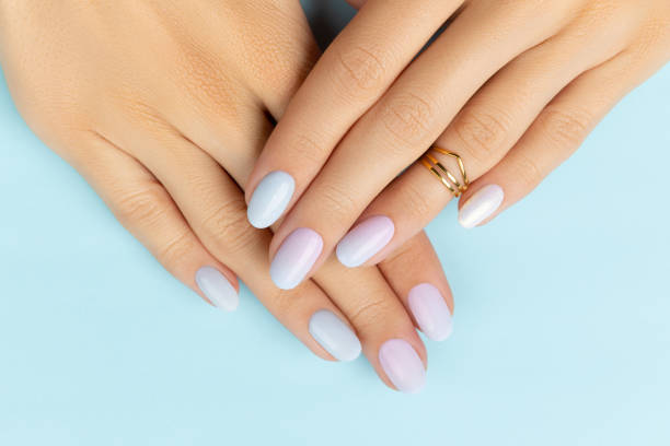 60+ Ombre Nail Art Stock Photos, Pictures & Royalty-Free Images - Istock