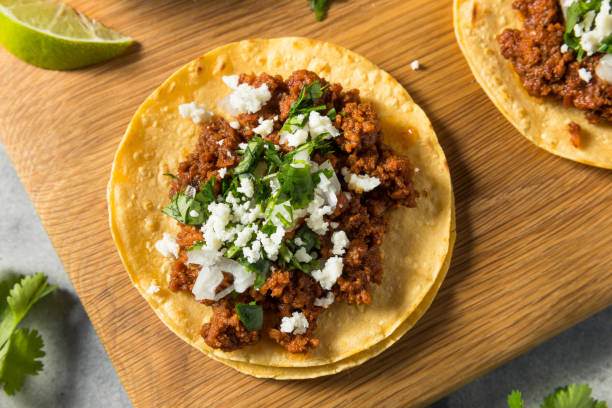 istock Homemade Mexican Chorizo Tacos 1388417723
