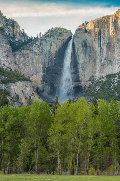 istock Upper Yosemite Falls in the Springtime which is the highest waterfall in North America.  Yosemite National Park, California. 1388417882