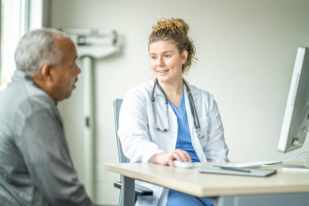 istock Senior at a Doctors Appointment 1388420532