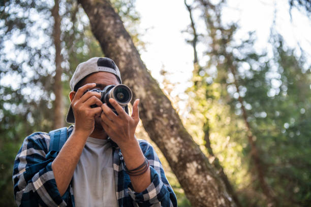 istock Young tourist from India exploring the Alps 1388420663