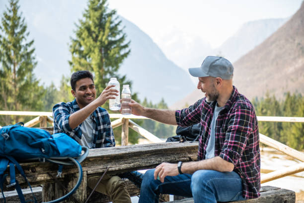 istock Rest at the end of the hike 1388421900