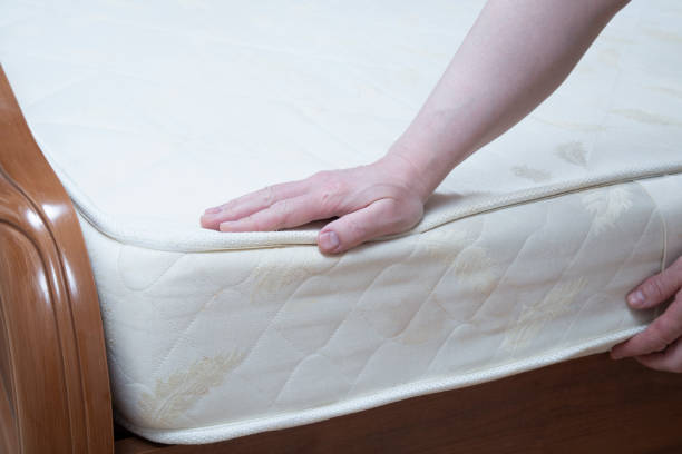istock Mattress for the bed. 1388423121