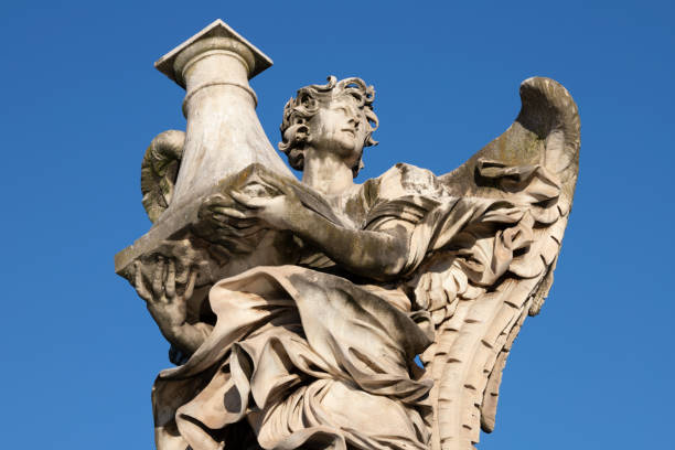 istock Rome - The Angel with the column on the Ponte Sant'Angelo 1388427643
