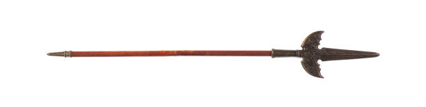 istock medieval spear isolated on white background 1388430172