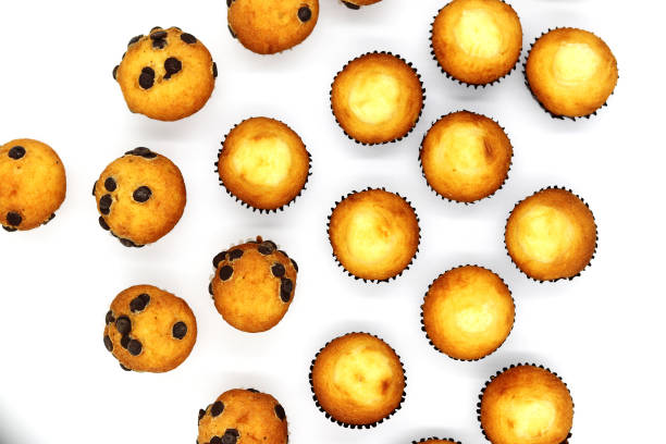 istock Group of yogurt and chocolate muffins 1388436784