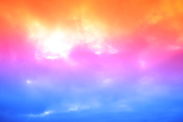 Multi colored sky in Denmark
