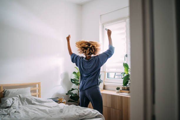 istock An Anonymous Woman Having Fun in her Bedroom 1388450684