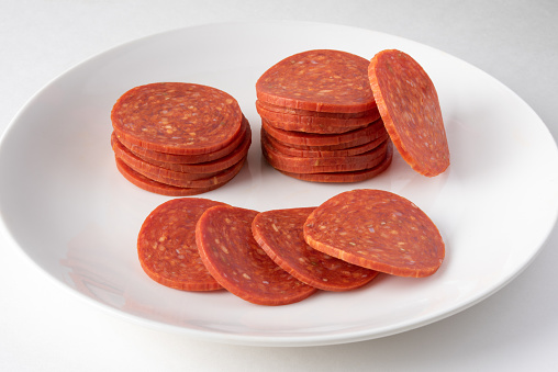 Thick Pepperoni Slices