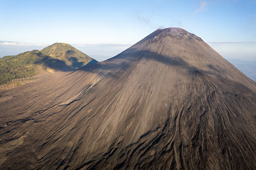 Bromo volcano view from seruni point at the morning, bromo volcano view at the morning