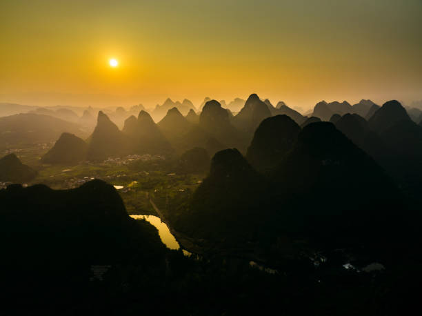 istock Beauty mountains sunset in nature 1388491516