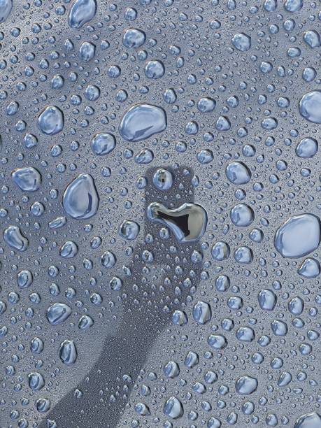 kropelki wody na szkle - condensation mobilestock clean empty zdjęcia i obrazy z banku zdjęć