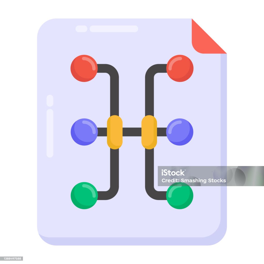 File Network Stock Illustration - Download Image Now - Connection ...