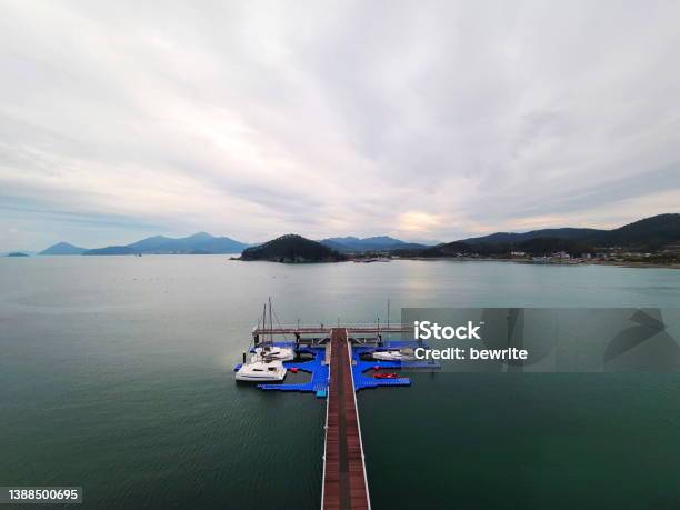 The Beautiful Sunset At The Beach Resort Stock Photo - Download Image Now - Beach, Beauty, Beauty In Nature