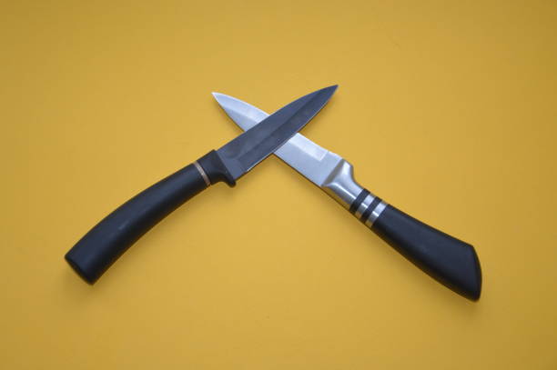 istock Knife as a cold piercing and cutting weapon for self-defense 1388504176