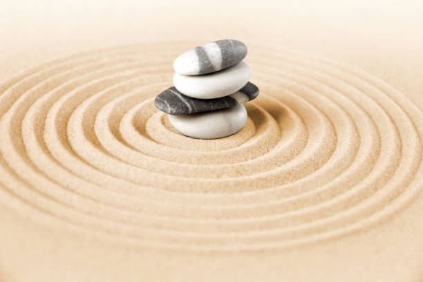 istock Zen japanese garden background 1388510886