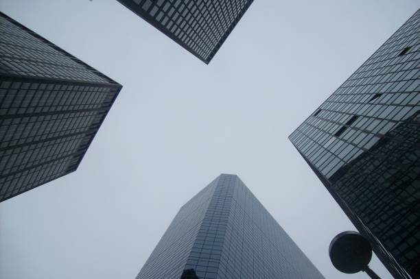 istock Look up at 4 building in Manhattan 1388515350