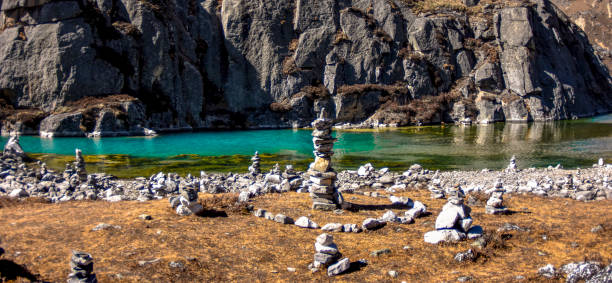 In the Himalayas, in spring