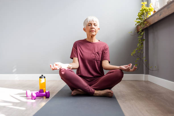 istock I like to start my day with getting calm 1388539938