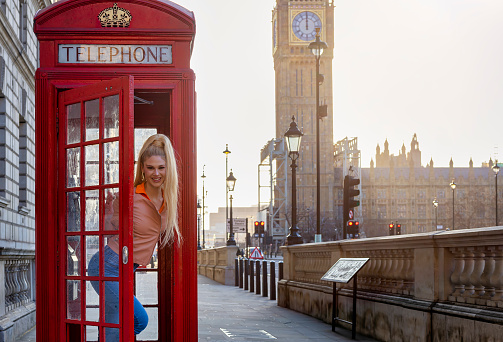 London's iconic telephone booth