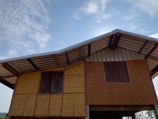 istock Rural-style house in Thailand. 1388544250