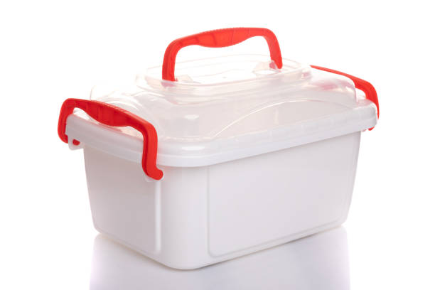 istock white plastic container with a red handle for lunch on a white isolated background 1388551547