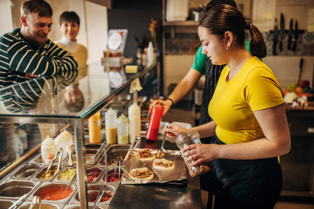 istock Couple looking what to eat 1388552627