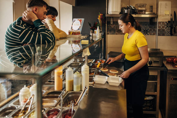 istock Couple looking what to eat 1388552651