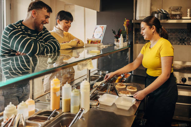 istock Couple looking what to eat 1388552665