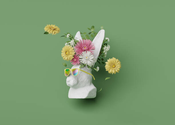 Social media background , greeting card for Easter