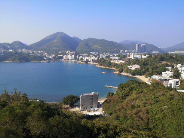 istock Stanley bay panorama, Hong Kong island 1388561179