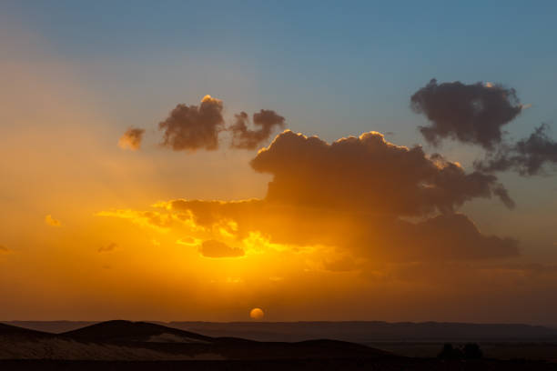 istock Sunset in the Sahara Desert 1388562534